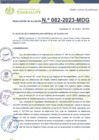 Vista preliminar de documento Resolución de Alcaldía N° 082-2024-MDG