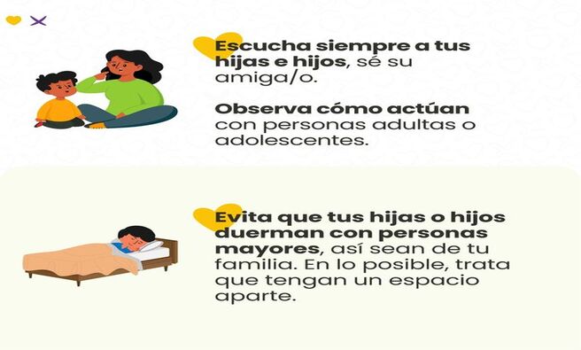 π‘ La protecciΓ³n de nuestros hijos e hijas es una de las principales prioridades como padres y madres. Crear un entorno seguro y de confianza es fundamental para garantizar su bienestar y desarrollo.
β¨ Es importante tomar en cuenta diversos consejos, como establecer lΓmites claros, fomentar una comunicaciΓ³n abierta y mantener una supervisiΓ³n constante. Solo asΓ podremos prevenir situaciones de riesgo y asegurar que nuestros hijos e hijas se desarrollen en un ambiente de seguridad y apoyo.
π¬ Recordemos que #PrevenirParaProteger es la clave para brindarles el cuidado que merecen. Compartamos esta informaciΓ³n y trabajemos juntos para construir comunidades mΓ‘s seguras para nuestras familias
π¨ Β‘Con Joaquin RamΓrez, Cajamarca Renace!