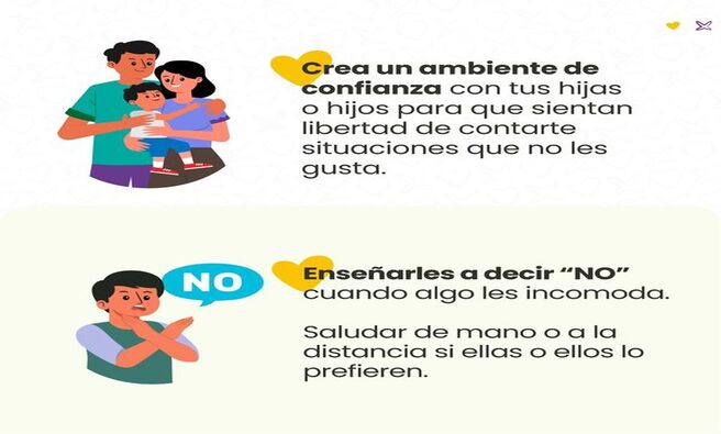 π‘ La protecciΓ³n de nuestros hijos e hijas es una de las principales prioridades como padres y madres. Crear un entorno seguro y de confianza es fundamental para garantizar su bienestar y desarrollo.
β¨ Es importante tomar en cuenta diversos consejos, como establecer lΓmites claros, fomentar una comunicaciΓ³n abierta y mantener una supervisiΓ³n constante. Solo asΓ podremos prevenir situaciones de riesgo y asegurar que nuestros hijos e hijas se desarrollen en un ambiente de seguridad y apoyo.
π¬ Recordemos que #PrevenirParaProteger es la clave para brindarles el cuidado que merecen. Compartamos esta informaciΓ³n y trabajemos juntos para construir comunidades mΓ‘s seguras para nuestras familias
π¨ Β‘Con Joaquin RamΓrez, Cajamarca Renace!