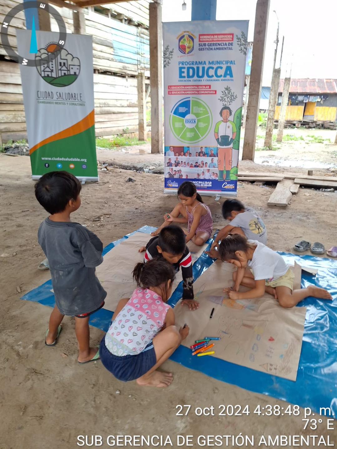 La Municipalidad Distrital de Belén, a través del Programa EDUCCA y junto a la ONG Ciudad Saludable.