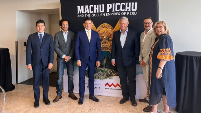 Presentan la exposición “Machu Picchu and the Golden Empires of Peru” en el Museo Australiano de Sídney