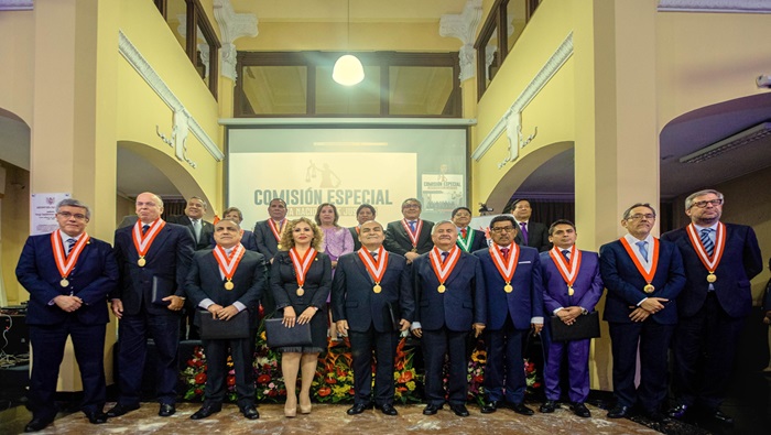 Magistrados del Tribunal Constitucional participaron en ceremonia de juramentación de nuevos miembros de la Junta Nacional de Justicia