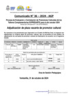 Vista preliminar de documento Comunicado 36  AGP