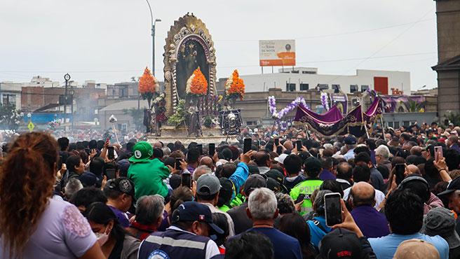 4 Diris Lima Centro garantiza atención médica en la procesión del Señor de los Milagros