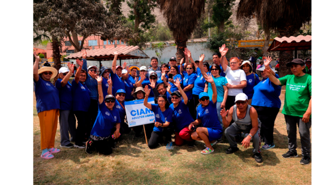 Jornada de alegrìa para nuestros adultos mayores del CIAM