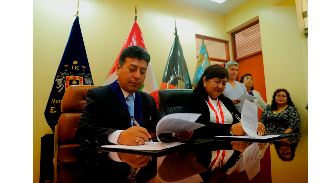 Convenio entre la Municipalidad y la Universidad Federico Villarrealreal