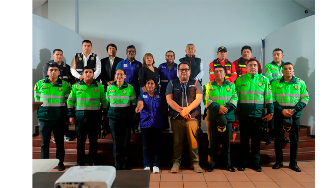 CODISEC refuerza estrategias para mejorar la seguridad en el distrito