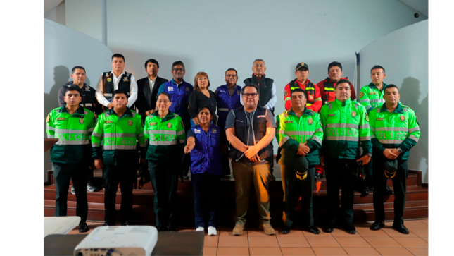 CODISEC refuerza estrategias para mejorar la seguridad en el distrito