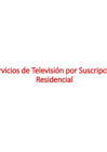 Vista preliminar de documento  Servicios de Televisión por Suscripción Diciembre 2014 