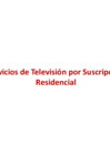 Vista preliminar de documento  Servicios de Televisión por Suscripción Abril 2014 