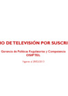 Vista preliminar de documento  Servicios de Televisión por Suscripción Febrero 2013 