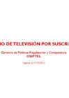 Vista preliminar de documento  Servicios de Televisión por Suscripción Octubre 2012 
