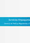 Vista preliminar de documento  Servicios Empaquetados Octubre 2016 