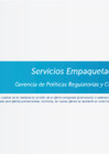Vista preliminar de documento  Servicios Empaquetados Abril 2016 