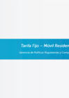 Vista preliminar de documento  Servicio Fijo-Móvil Mayo 2016 