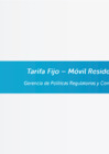 Vista preliminar de documento  Servicio Fijo-Móvil Enero 2016 