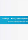 Vista preliminar de documento  Servicio Fijo-Móvil Enero 2015 