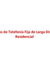 Vista preliminar de documento  Telefonía Fija de Larga Distancia Abril 2014 