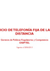 Vista preliminar de documento  Telefonía Fija de Larga Distancia Junio 2013 