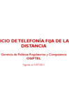 Vista preliminar de documento  Telefonía Fija de Larga Distancia Julio 2011 