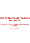 Vista preliminar de documento  Telefonía Fija de Larga Distancia Febrero 2011 
