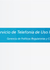 Vista preliminar de documento  Telefonía de Uso Público Junio 2015 