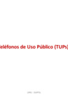 Vista preliminar de documento  Telefonía de Uso Público Agosto 2014 