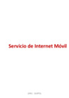 Vista preliminar de documento  Internet Móvil Octubre 2014 