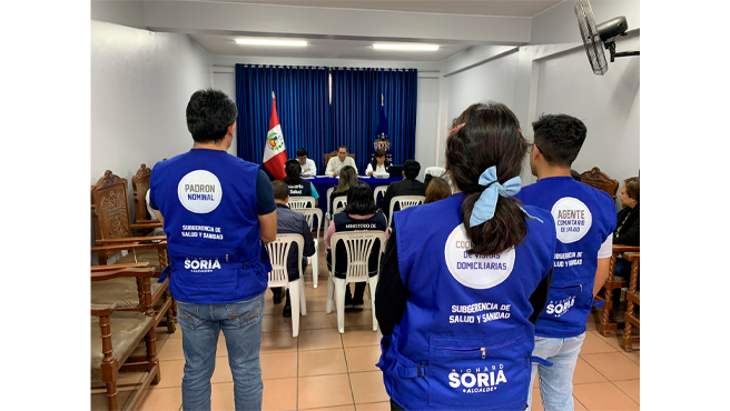 Reuniòn de los Integrantes del Comite Distrital de Salud