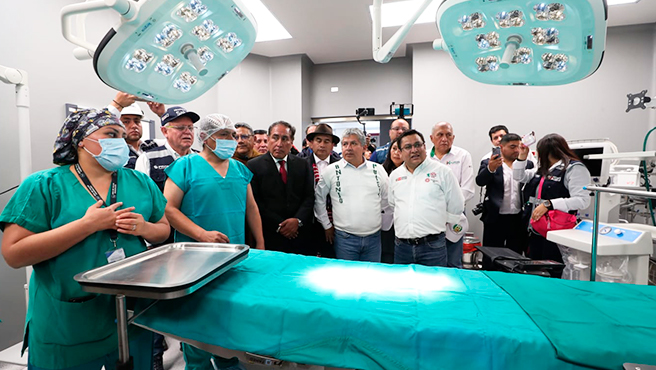 Huánuco: ministro César Vásquez inauguró el Hospital de Llata que beneficiará a más de 47 000 personas