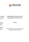 Vista preliminar de documento Programa Anual de Regulacion