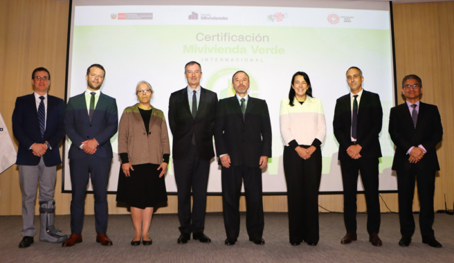 Fondo Mivivienda logra certificación internacional para viviendas verdes