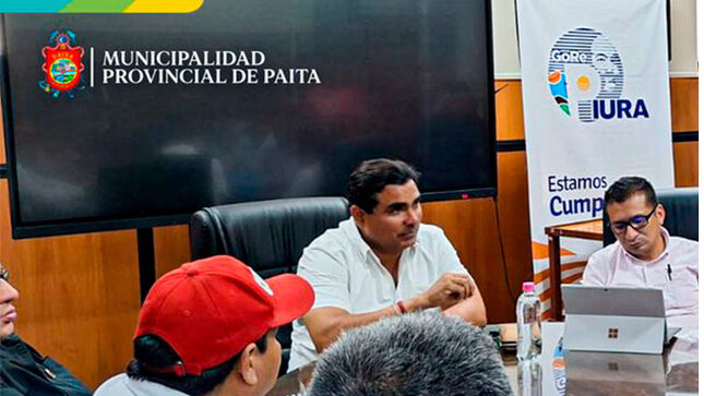 Alcalde coordina acciones urgentes frente a crisis hídrica.