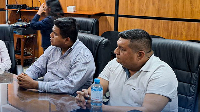 Alcalde coordina acciones urgentes frente a crisis hídrica.