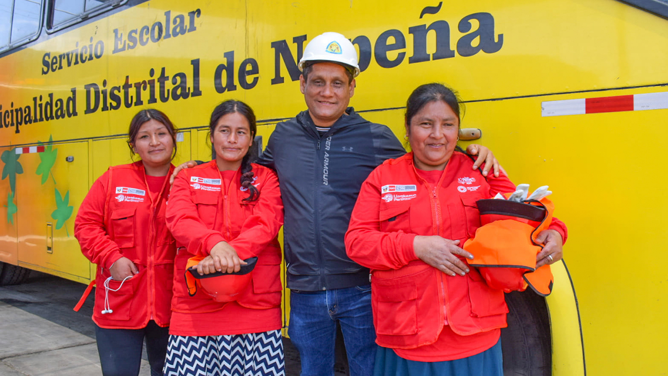 Llamkasun Perú: Más trabajo para nuestros vecinos