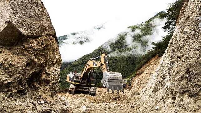 obras vías