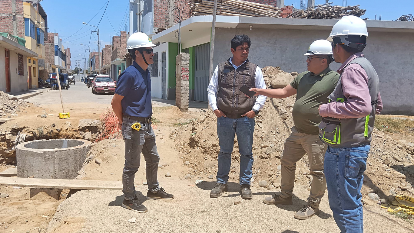 Supervisión de Obra de Agua y Alcantarillado en las Gardenias: Un paso hacia mejores condiciones de vida