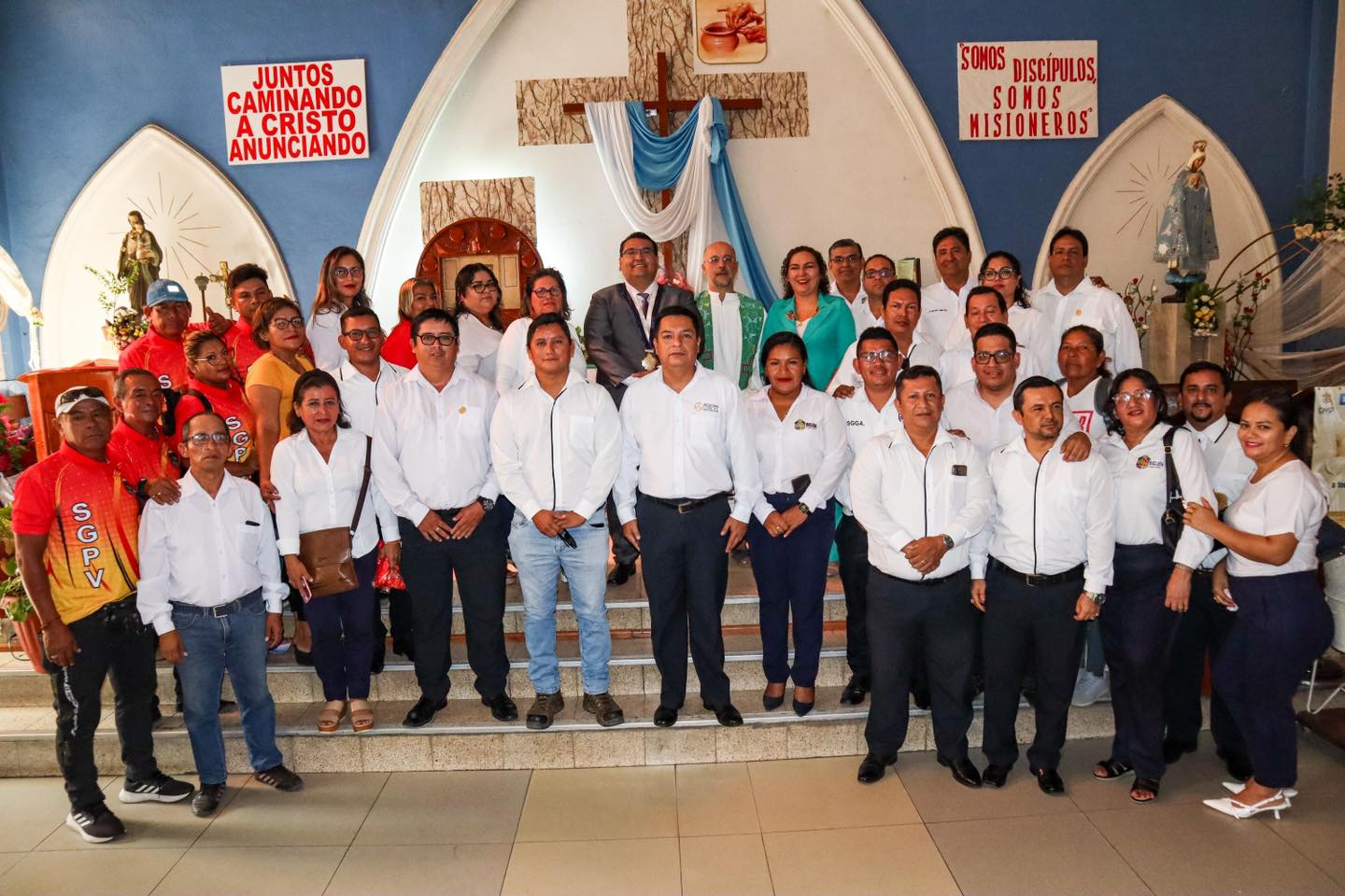 En honor al 25º Aniversario del distrito de Belén, se celebró la emotiva Misa Tedeum