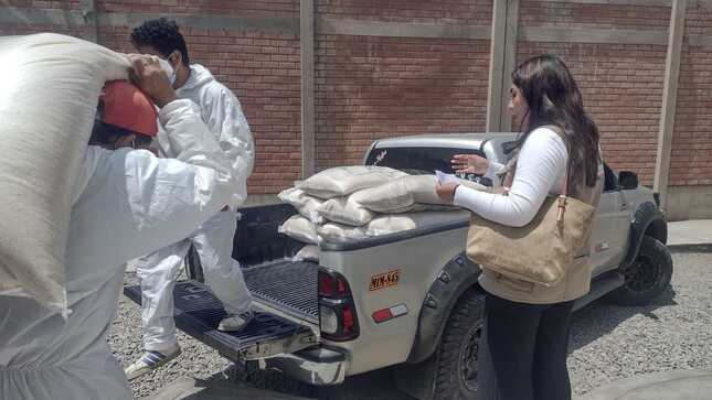 Reparten alimentos a 133 comedores populares de Trujillo