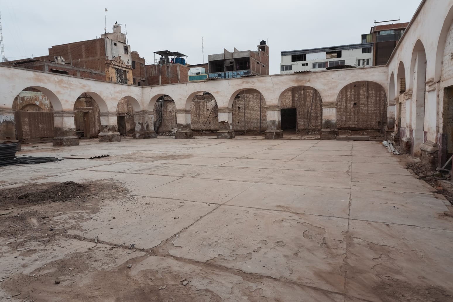 patio central del exconvento Santa María