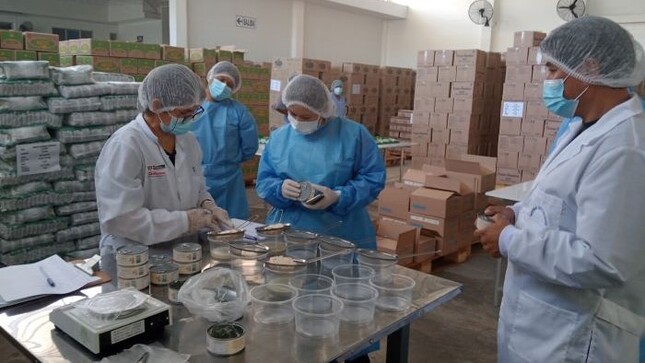 Sétima entrega del servicio alimentario escolar