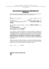 Vista preliminar de documento Declaración Jurada de Compromiso de Renuncia
