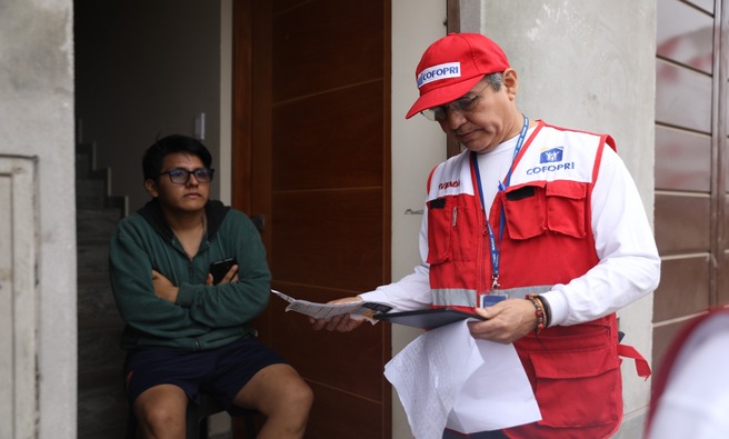 Más de 8,700 lotes urbanos serán visitados durante este mes a través de la campaña gratuita ‘Lote empadronado por el título anhelado’.