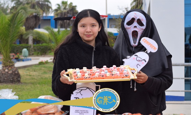 Estudiantes del Cuarto y Segundo ciclo de la Escuela Profesional de Ciencias Contables y Financieras realizaron la feria denominada “Contigo Emprendedor Faustiniano”