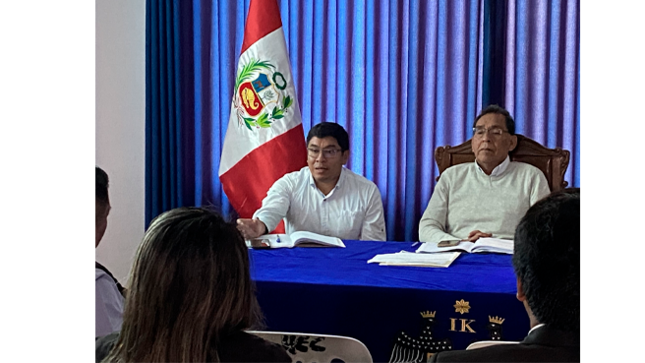 Reuniòn de los Integrantes del Comitè Distrital de Salud