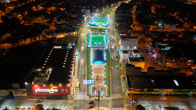 Inaugiramos el Nuevo Complejo Deportivo _PADRE CHIQUI_