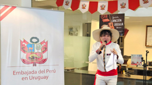 Embajada del Perú en Uruguay celebra el Día de la Canción Criolla 