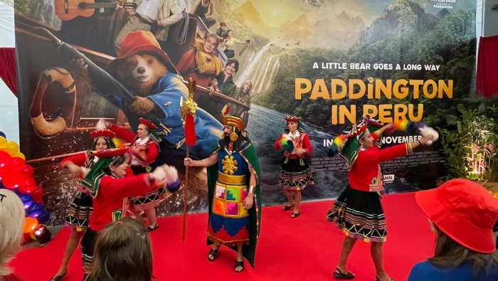 Estreno de “Paddington en Perú” en Dublín reúne cultura, turismo y cine