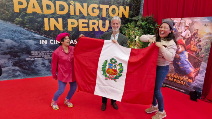 Estreno de “Paddington en Perú” en Dublín reúne cultura, turismo y cine