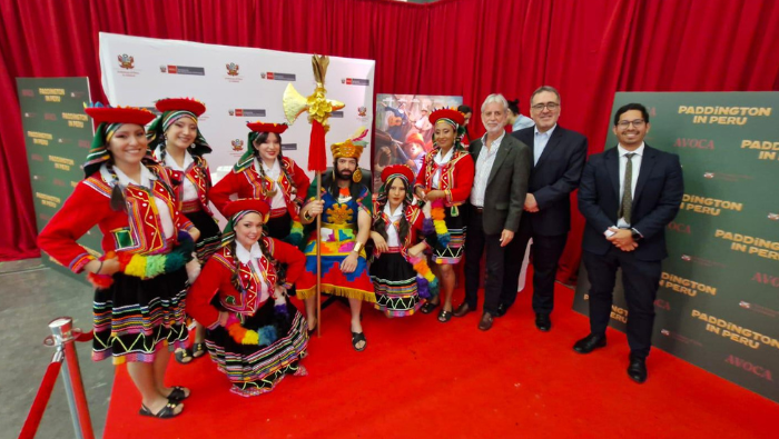 Estreno de “Paddington en Perú” en Dublín reúne cultura, turismo y cine